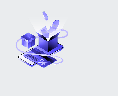 Illustration of a phone receiving a mobile money payment